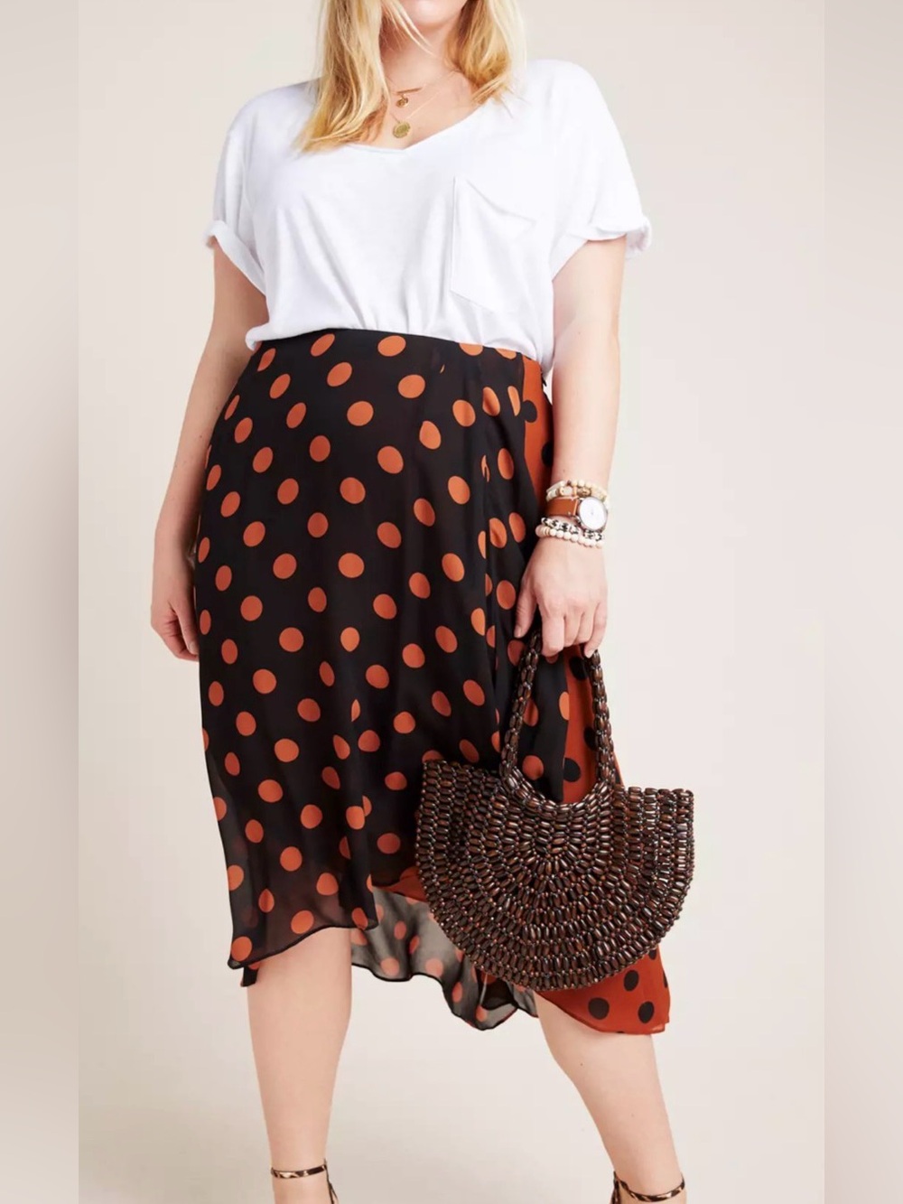 Anthropologie Maeve Oksana Midi Skirt (B4)
